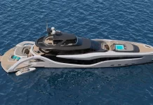 Opalinski Design House Unveils 50m Superyacht Concept Featuring “Patented” Rotational Transom