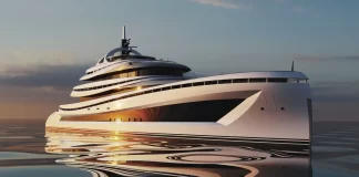 M51 Unveils 71m Superyacht Concept ‘Addition’ With Unique Courtyard Beach Club
