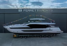 New Ferretti Yachts 940 launched