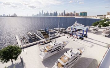 Gulf Craft Enhances Superyacht Service Centre with Cutting-Edge 600-Ton Hoist