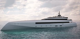 Further Details Released on 105m Concept Inspired by Atlantic Crossing Record Holder Destriero