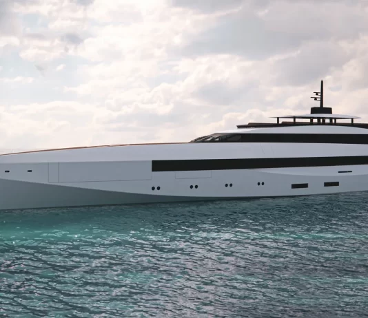 Further Details Released on 105m Concept Inspired by Atlantic Crossing Record Holder Destriero