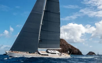 47m Royal Huisman Yacht Hyperion Wins St Barths Bucket 2025