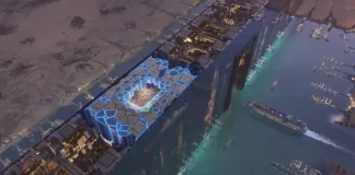 Construction progresses on ‘Hidden Marina’, the first phase of The Line Megacity