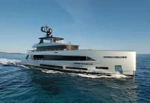 First Sirena 42M superyacht is taking shape on schedule, gearing up for its 2026 launch