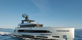 First Sirena 42M superyacht is taking shape on schedule, gearing up for its 2026 launch