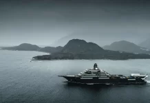 World’s Largest Yacht REV Ocean Departs Norway for Next Stage of Construction