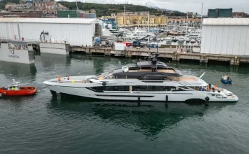 Tankoa Launches 55m Rose, First T55 Sportiva Superyacht