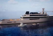 Lürssen Unveils First Renderings of 114m Superyacht Project Cosmos