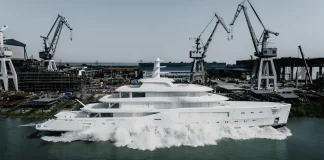Fourth Amels 80 Superyacht Launched in Galati, Romania