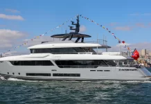 Mengi Yay Launches First 35m Atlante Classic Yacht Model, Cabana