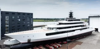 Oceanco Launches 111m Superyacht Y726 — A Monumental Feat in Design and Engineering