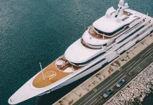 Seized 93m Superyacht Royal Romance Relocated to Trogir for Technical Maintenance