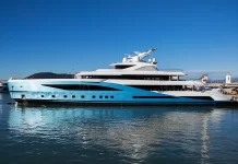 The Italian Sea Group proudly announces the delivery of the new 78-metre Admiral megayacht