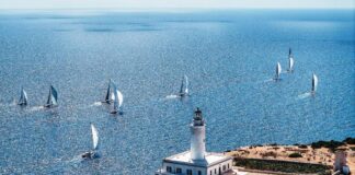 Ibiza JoySail Day 2: A race around the island of Formentera with its dramatic coastline