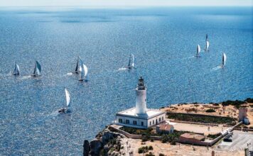 Ibiza JoySail Day 2: A race around the island of Formentera with its dramatic coastline