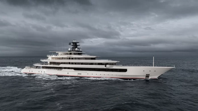 111m Oceanco Superyacht DreAMBoat Embarks on Sea Trials