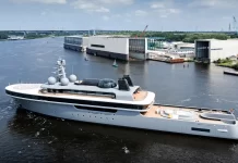 114m Lürssen Fuel-Cell Superyacht Project Cosmos Begins Sea Trials