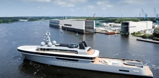 114m Lürssen Fuel-Cell Superyacht Project Cosmos Begins Sea Trials