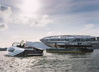 First 31m Tecnomar for Lamborghini 101 Superyacht Enters Outfitting Phase — A New Era of Hypercar-Inspired Design
