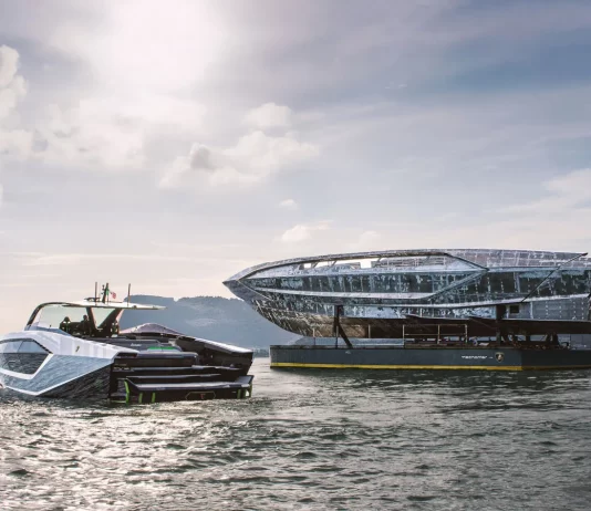 First 31m Tecnomar for Lamborghini 101 Superyacht Enters Outfitting Phase — A New Era of Hypercar-Inspired Design