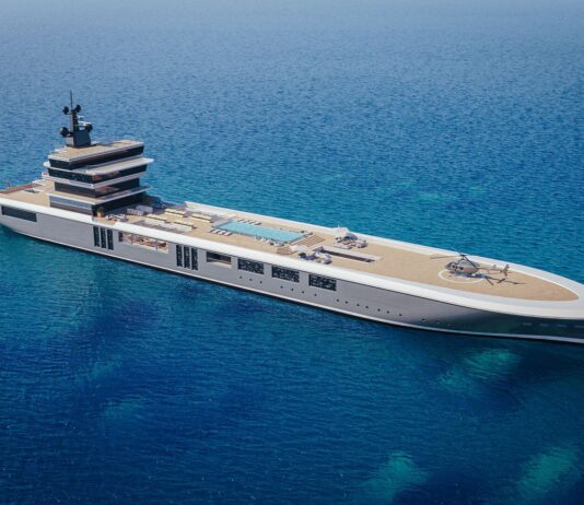 Project Anthos: Oceanco’s Bold Vision to Transform a Container Ship into a Superyacht