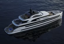 Lazzara Yachts Starts Construction on Flagship UHV 160 with H2 Yacht Design Interiors