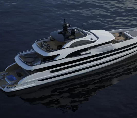Lazzara Yachts Starts Construction on Flagship UHV 160 with H2 Yacht Design Interiors