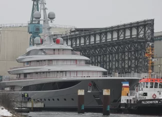 102m Lürssen superyacht Jassi launched