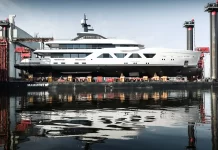 Damen Yachting Launches Newly Sold 60m Amels Superyacht
