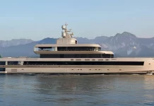 Second Giorgio Armani-Designed Admiral Superyacht Geco Launched